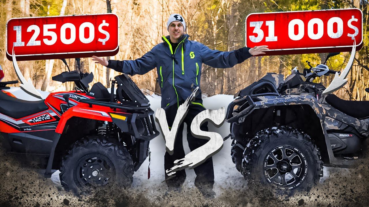 Самый дешевый литр против BRP за 2,8 млн! BRP Outlander 1000 vs Hisun TACTIC 1000 смотреть онлайн