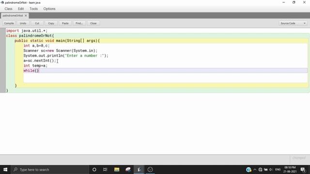Check Palindrome or not using java programming смотреть онлайн