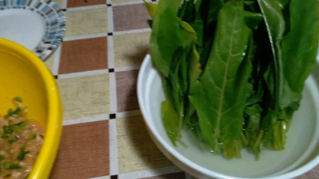 Необычная долма на листьях щавеля.