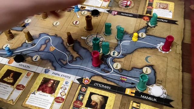 Pax Renaissance 2ed - Playthrough - Partita di esempio con spiegazione delle regole смотреть онлайн
