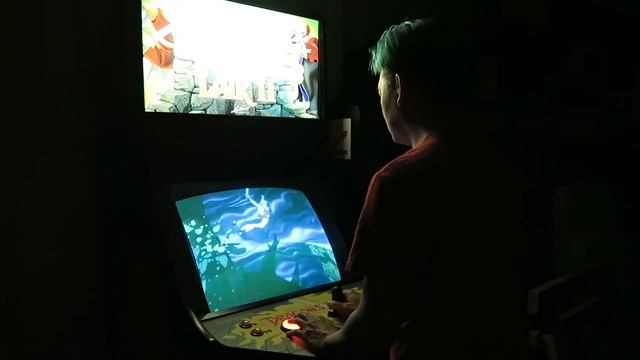 Dragon's Lair II arcade playthrough смотреть онлайн