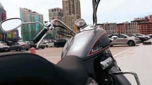 Девушка и мотоцикл ZONGSHEN RA-1