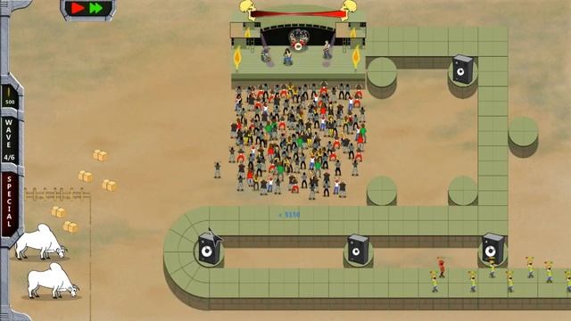 Rock 'N Roll Defence - Gameplay - Part 2 (Delivering Metal Justice) смотреть онлайн