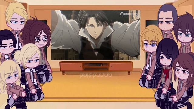 "Past Aot React to Levi Ackerman Future" // Attack on Titan // Gacha смотреть онлайн