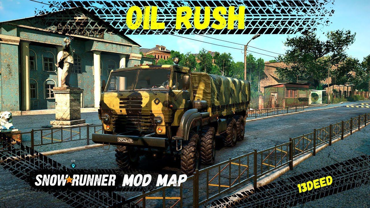 SNOWRUNNER-Регион: Oil Rush, РФ стрим № 4 ВЕРТОЛЁТНАЯ ПЛОЩАДКА смотреть онлайн