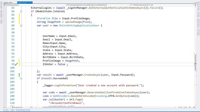 ASP.NET CORE Voting System Project Part-2 смотреть онлайн