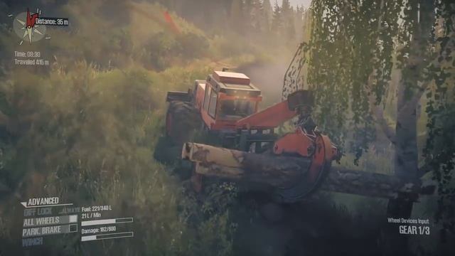 American Wilds DLC - Mudrunner, A Spintires Game - Grizzly Creek Part 3 смотреть онлайн