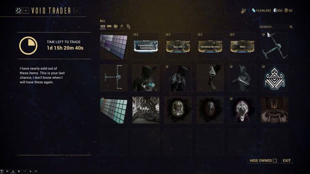 Warframe (PC) Baro KiTeer Trader August 10 2018 смотреть онлайн