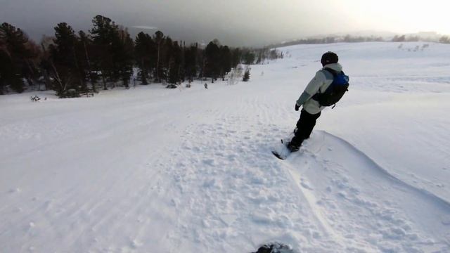 Шерегеш 2021-01-14. Каталка с ратрака смотреть онлайн