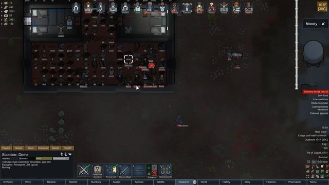 Nox Plays... Rimworld (Beta 18) | Occult (185+ Mods) | Let's Play/Gameplay | Ep. 12: The Renegades смотреть онлайн