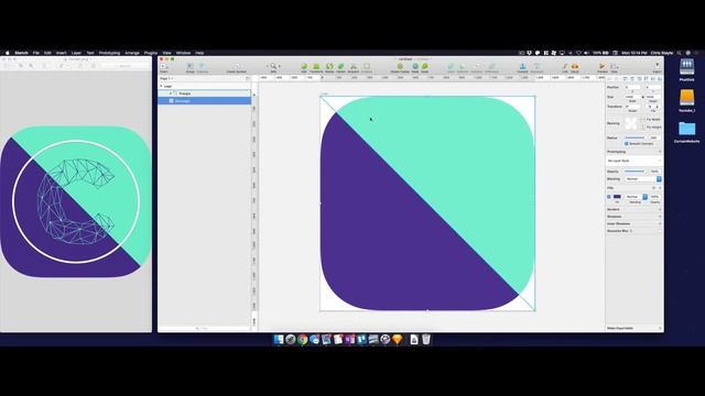 Create Cortain Logo In Sketch смотреть онлайн