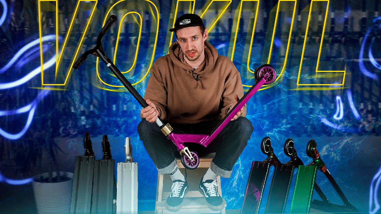 ТРЮКОВЫЕ САМОКАТЫ VOKUL. МОДЕЛИ SAGA И SOLO. ОБЗОР смотреть онлайн