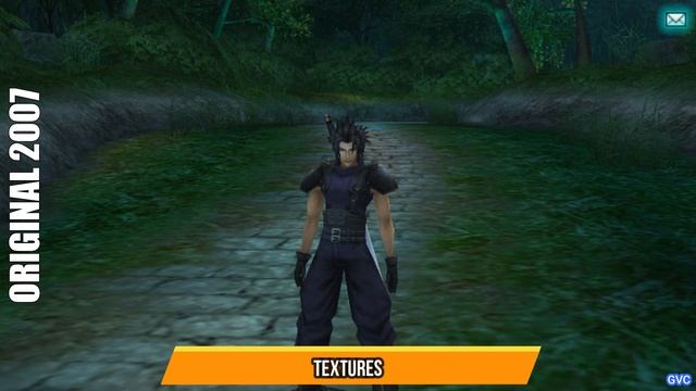 Crisis Core: Final Fantasy VII [2007] Original vs Remaster (Graphics Comparison) смотреть онлайн