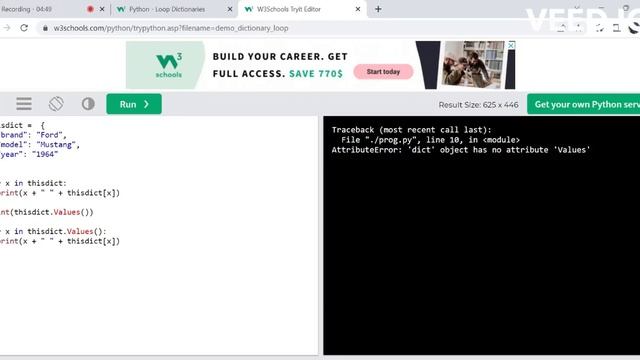 W3Schools PythonTutorial | Python Tutorial for beginners in Telugu | W3schools.com | W3schools смотреть онлайн