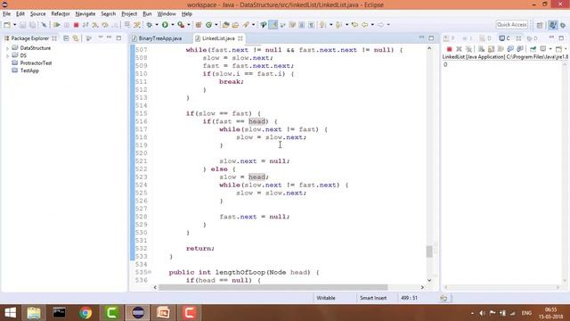 Linked List in Java - 29: Detect & Remove Loop in linked list смотреть онлайн