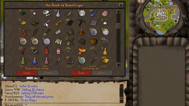 ninjacat666 bank in runescape! смотреть онлайн