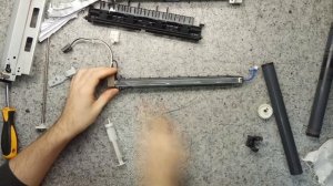 Ремонт принтера HP LaserJet P3015, замена термоплёнки