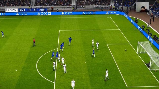 PES 2021 - Real Madrid vs Chelsea | UEFA Champions League 2022 | Match PES 2021 Gameplay смотреть онлайн