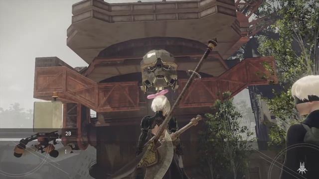 NieR:Automata - Machine Examination 1 side quest location смотреть онлайн