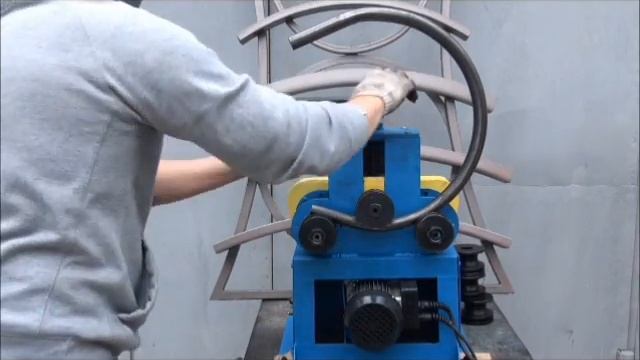 трубогиб качок электро круглая труба смотреть онлайн