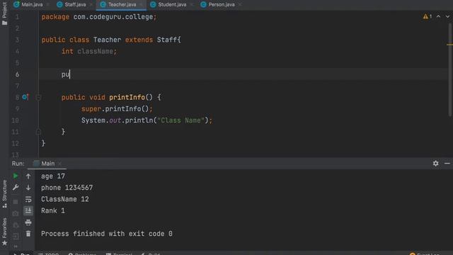 04: Constructors - Inheritance | Advanced Java | Java Programming in Tamil | Code Guru смотреть онлайн