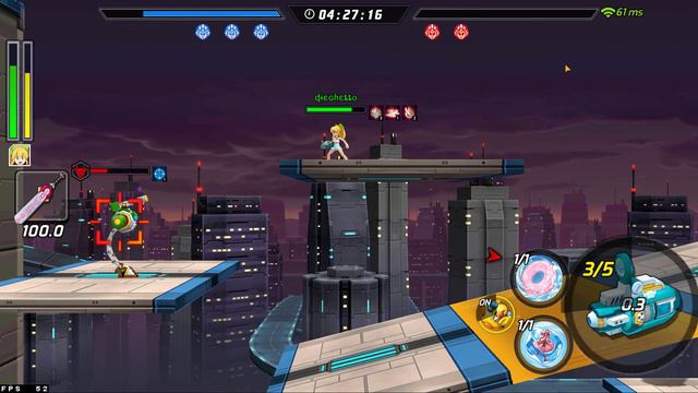 ROLL SS 5* VS OMEGA 5* -- MEGA MAN X DIVE SERV ALIA смотреть онлайн