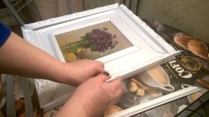 Как сделать двойную большую раму для маленькой картины ч.1