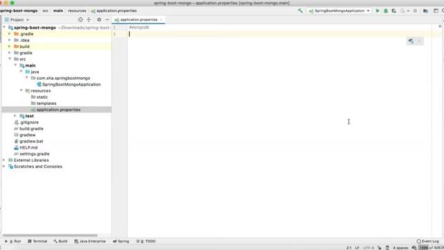 Full Stack Development With Spring Boot And MongoDB : 3-Configuration MongoDB properties смотреть онлайн