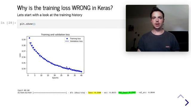 Keras Neural Network is giving you the WRONG loss! смотреть онлайн