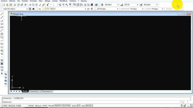 AUTOCAD.- Mostrar y ocultar barras de herramientas смотреть онлайн