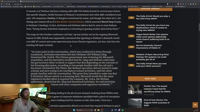 Blizzard Forces Partners to Avoid Ex-employees? смотреть онлайн