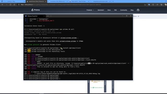 Juanito learns Prisma and React Admin смотреть онлайн