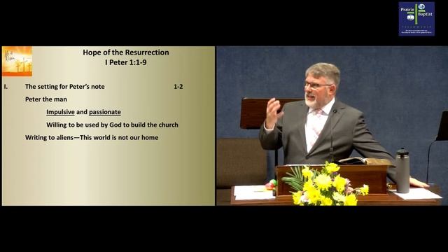 Hope of the Resurrection - I Peter 1:1-9 смотреть онлайн