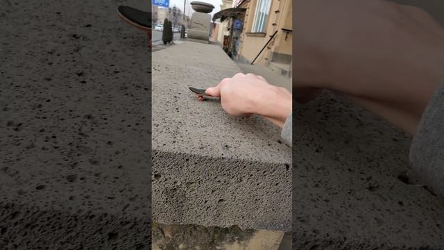 Олли на фингерборде ✌️ #скейт #скейтер #тикток #фингерборд  #рекомендации #shorts #а4 #2023