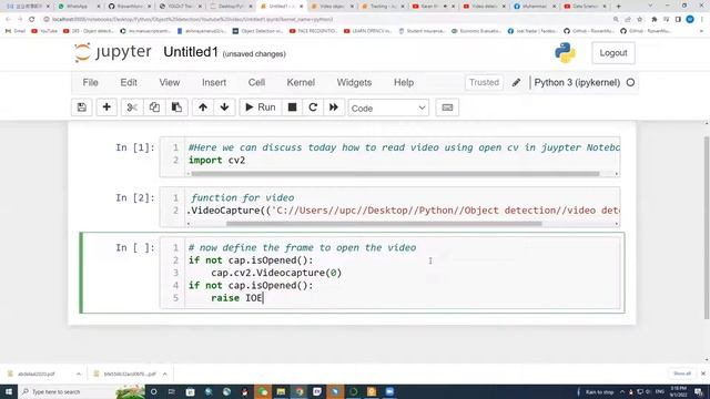 How to read video in Jupyter Notebook смотреть онлайн