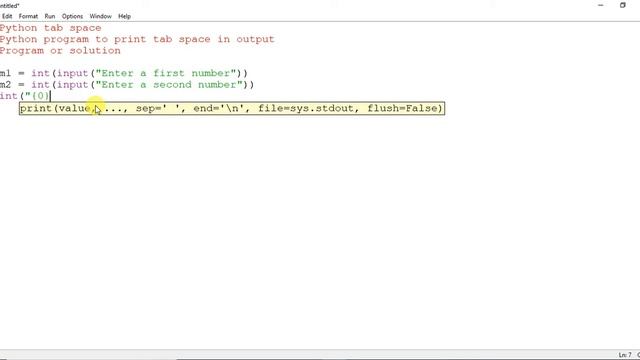 Python tab space | #Python_for_Beginners смотреть онлайн