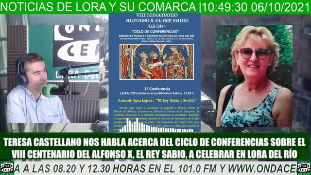 ENTREVISTA TERESA CASTELLANO SOBRE CICLO CONFERENCIAS VIII CENTENARIO DE ALFONSO X, EL REY SABIO смотреть онлайн