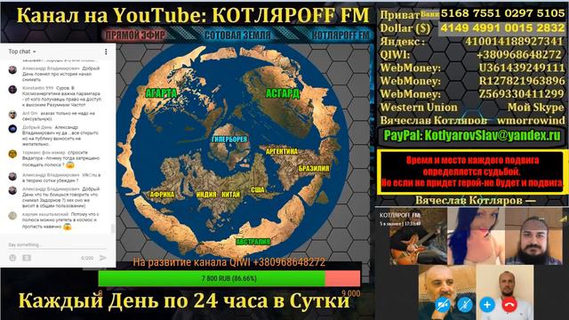 КОТЛЯРОFF FM. (03. 05. 2018 ) В гостях Виктор Максименков. Мирянин Ведагор. смотреть онлайн