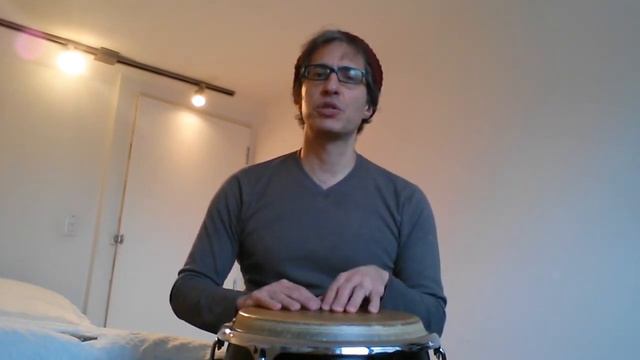 CONGA TUTORIAL--practicing 12/8 with a metronome смотреть онлайн