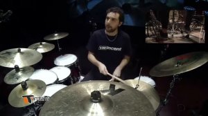 Miguel Lamas TamTam DrumFest Sevilla 2015 Pearl Drums, Zildjian Cymbals, & Evans