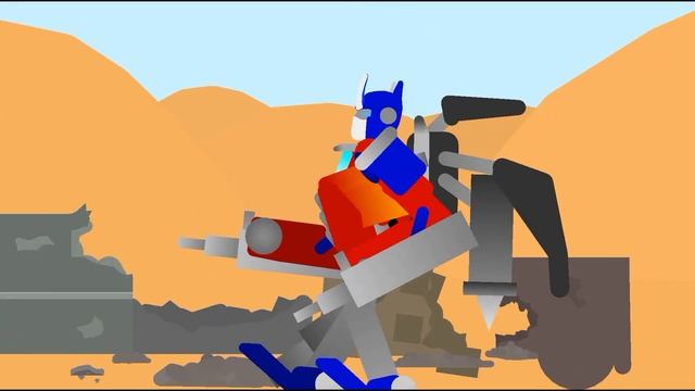 Stick nodes transformers 2 : Optimus Prime vs The fallen смотреть онлайн