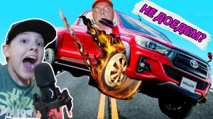 ЕДЕМ на ТОРМОЗНЫХ ДИСКАХ на Тойоте в GTA 5