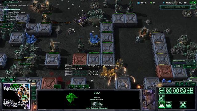 Maze and Terran Siege tank+Turret win 1+ hour Guide(Make sure to turn on captions) смотреть онлайн