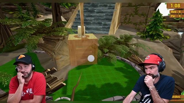 HOLY HOLE IN ONE! / New Mini Golf Game! смотреть онлайн