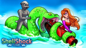 ЕЙ ЯВНО НРАВИТСЯ МОЙ ПИТОН :D УГАРНОЕ СРАЖЕНИЕ ПРОТИВ ПОДПИСЧИКОВ в ТАНКАХ SHELLSHOCK LIVE