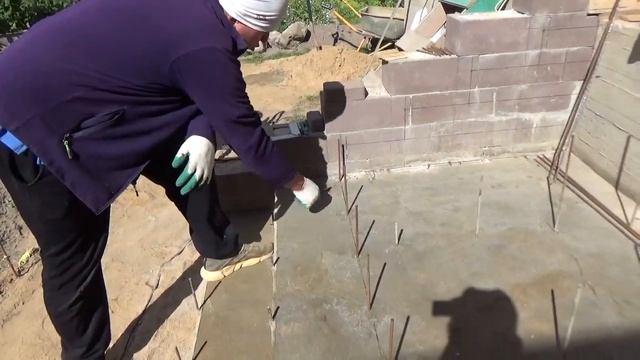 заливаем радиусные ступени ...пошаговый лайфхаг... смотреть онлайн