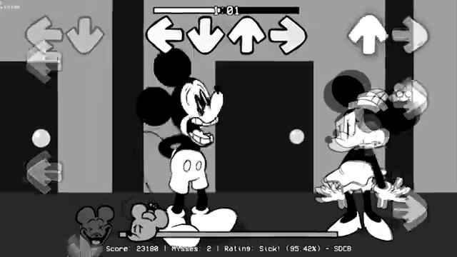 Cheated on Mouse - Mickey vs Minnie mod with animation | Friday Night Funkin' смотреть онлайн