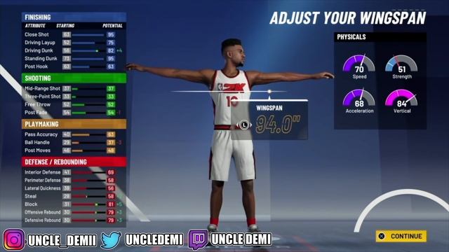 *FIRST EVER* SLASHING TAKEOVER ON 7FT CENTER BUILD ON NBA 2K21! смотреть онлайн