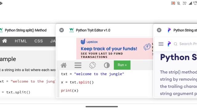 Split () in python || How to split a particular string смотреть онлайн