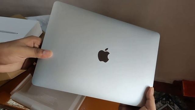 M1 MacBook Air Unboxing || AirPods Pro Unboxing In India || Silver Colour